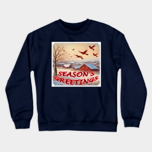 Season's Greetings Winter Wonderland Crewneck Sweatshirt